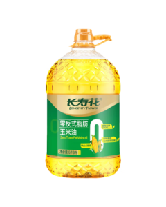 Longevity Flower Zero Trans Fat Corn Oil 6.18L, Non-GMO Corn Germ Pressed