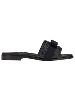 Ferragamo Women's Black Vara Bow Sandals 0753739_1D _ 60 Gift for Girlfriend