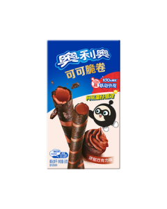 Oreo Cocoa Crispy Rolls Chocolate Flavor 50g Snack Breakfast Afternoon Tea