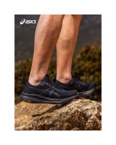 ASICS Men's Cushioned Comfort Running Shoes GEL-PULSE 16 Black 42.5