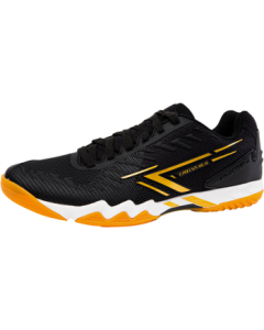 DECATHLON Table Tennis Shoes Breathable Training Sneakers Black Gold 40-4866697