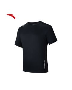 ANTA Short-Sleeve Knit Shirt Black 4XL (Men's 195)