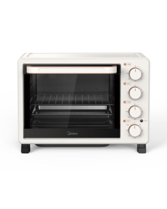 Midea Multi-function Household Electric Oven 30L, Mechanical Control, Professional Baking Easy to Operate, for Cakes and Bread PT3031