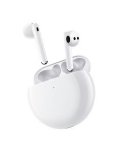 HUAWEI FreeBuds 4E True Wireless Bluetooth Earbuds with Active Noise Cancellation, Semi-In Ear Design for Gaming, Sports & Music, High-Resolution Sound, Ceramic White