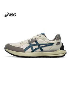 ASICS Unisex Comfortable and Breathable Casual Sports Shoes TARTHER SC 2.0 Beige/Blue 37.5