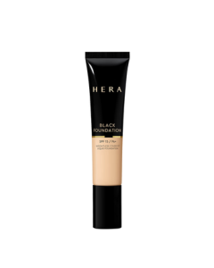 HERA Black Lasting Cover Cushion Foundation Oil Control Lightweight Long-lasting Wear Natural Vanilla 21N1 35ml