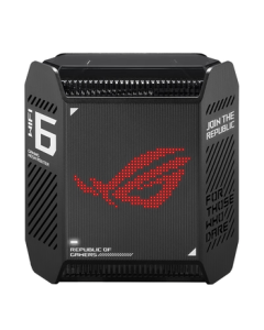 ASUS ROG Cube Illusion Tri-Band 10G Gaming Distributed Mesh Router | Whole-Home WiFi 6 Gigabit Wireless System with 2.5G Port, AiMesh Flexible Networking