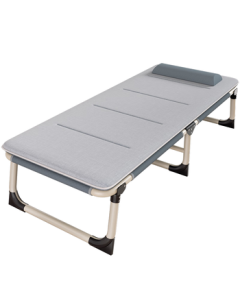 Shuangxinda Folding Bed Single Bed Office Nap Resting Bed Lounge Chair Hospital Companion Bed Camping Cot with Comfortable Cotton Pad