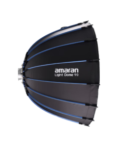 Aputure Light Dome 90 Quick-Mount Deep Parabolic Softbox - Portable Deep Throw Softbox for Live Streaming, HD Video, Beauty Photography, and Fill Lighting