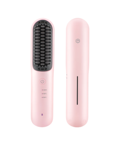 JingDong JingZao Beauty Wireless Straightening Comb Portable S3 - Inward Curl Volumizing Straightening & Styling Brush with Negative Ion Hair Care, Perfect for Mid-Autumn Festival Gifts & Birthday Presents