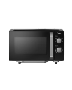 Midea Classic Upgraded M2A Microwave Oven - 20L Compact Home Use, Flatbed Design, Easy to Clean, Quick Heating, Dual Knob Control, Efficient Sterilization & Odor Removal