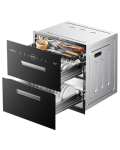 Canbo 118L Three-Layer Stainless Steel Rock-Solid Embedded Household Large-Capacity High-Temperature Plate Rack Massive Layered Disinfection Cabinet XDZ110-EN321