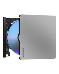 Lenovo 8X Speed Aluminum Alloy Type-C/USB External DVD Drive Burner Writer for Laptop DB85