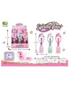 Spray water fan