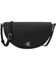 Calvin Klein Commuter Shoulder Bag - Versatile Letter Flap CK Women's Crossbody Saddle Bag DP1672