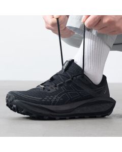 ASICS Men's GEL-Trabuco 13 Low-Top Running Shoes - Black, 43.5