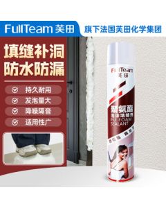 FullTeam FP468 Polyurethane Foam Sealant, Expanding Foam for Gap Filling, Door and Window Sealing, 960ml