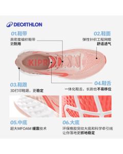 Decathlon Men's Running Shoes KS9002 Breathable Lightweight Cushioned Casual Sports Shoes-5521853
