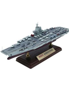Junying Fujian Aircraft Carrier Model, Alloy Military Ship Simulation Display, Military Fan Collectible, 1:1000 Scale