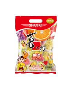 Strong Jelly Mixed Fruit Jelly Approx. 30 Cups 882g, 5 Flavors, Bulk Pack, Snacks for Kids