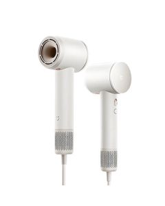 Xiaomi (MI) Mi Home High-Speed Hair Dryer, Intelligent Constant Temperature, Negative Ion Hair Care, Quiet & Powerful Fast Drying, 8 Modes, Portable Home Hair Dryer GSHF04LF White