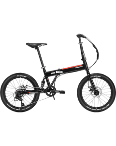 Forever 20-inch Folding Bike Shimano 7-Speed Soft Tail for Adults, Students, Men, Women, and Kids - Urban Mini Racer