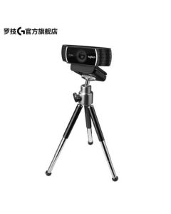 Logitech C922 Pro HD Stream Webcam with Adjustable Desktop Tripod for Video Conferencing, Online Teaching, and Live Streaming