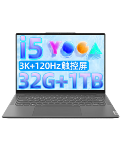 Lenovo YOGA Pro 14s Premium Flagship Ultrabook with 3K Touchscreen, Student Gaming Laptop, i5-13500H, 32GB+1TB, Deep Space Gray, 3K+120Hz High Refresh Rate, Includes Bag & Mouse