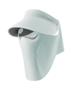 beneunder Sun Hat with Magnetic Sun Mask for Women and Men, AS721 Blue