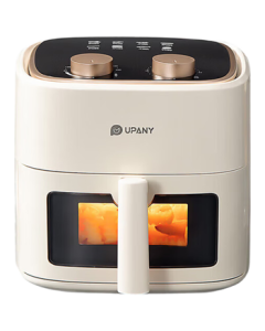 Xiaomi Youpin Youban Air Fryer for Home Use, Visual Smart Automatic Large Capacity Oven with Electric Fryer and Low-Fat Fries Maker, 5L + Knob Operation, Model M4005-A