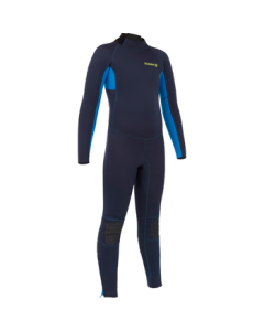 Decathlon Women's 2mm Neoprene Wetsuit for Surfing and Diving, Full Body Warm Thermal Navy Blue XS-2543679