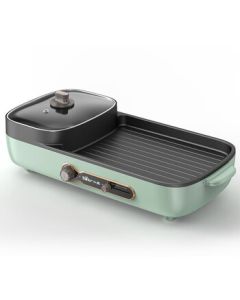 Bear Multi-function Electric Grill and Hot Pot, All-in-One Grill and Skewer Machine, Model DKL-C15G1