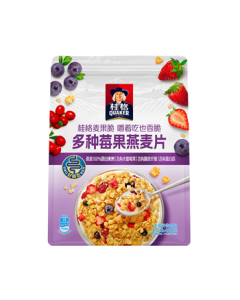 QUAKER Mixed Berry Oatmeal 420g - Ready-to-Eat Snack with Dried Cranberries
