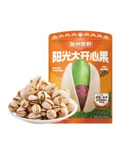 California Fields Salted Pistachios 100g/Bag, Roasted Nuts Snack (Random Delivery of Old or New Packaging)