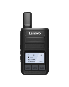 Lenovo CL538 Public Network Walkie-Talkie, 5000km Nationwide Coverage, Unlimited Distance Intercom with SIM Card Slot, Compact and Portable for Hotels, Outdoor, Construction Sites, and Travel