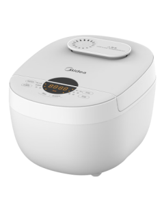 Midea Smart Rice Cooker 4L for 3-4 People, with Copper-Infused Inner Pot, Quick Cooking, Micro-Pressure Steaming, Preset Timer, Gift & Bulk Purchase Model FB40E108