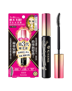 Kiss Me Heroine Make Long & Curl Mascara Super Waterproof 6g 01 Black (3rd Generation, Smudge-proof)