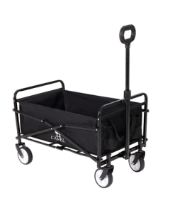 CAMEL Camping Wagon Foldable Cart for Shopping, Groceries, Kids, Dogs, and Home Use with Pull Rod for Pushing and Pulling