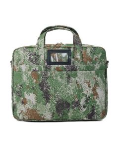 SIMOER Laptop Briefcase Messenger Bag Large Capacity Handheld Document Bag SL-827 Jungle Camouflage