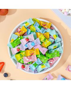 WiFi Mixed Fruit Flavor Candy 500g/pack Vitamin C Mint Candy for Fresh Breath Snacks Individually Wrapped