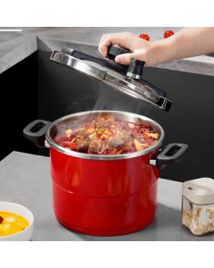 SUPOR (SUPOR) Pressure Cooker Thickened and Tall 6L Stainless Steel Pressure Cooker Explosion-Proof Pressure Cooker YW229KC1 (MDZT)