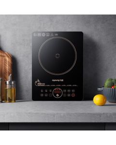 Joyoung Induction Cooker C22-F8 Black Multi-function Induction Stove 2200W High Power Anti-radiation with Soup Pot and Wok