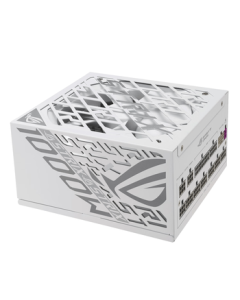 ASUS ROG STRIX Platinum White GaN 1000W Power Supply ATX3/GPU Priority Voltage Stabilization/Full Japanese Capacitors/Full Modular/Compatible with 40/50 Series GPUs