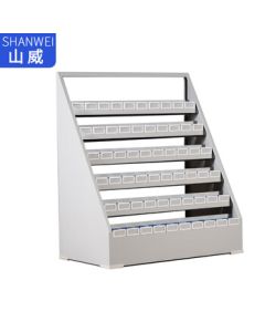 Shanwei Industrial Cup Holder Lounge Cup Storage Rack Factory Workshop Cup Cabinet 60 Grid Customizable Model