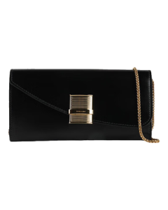 Ferragamo Women's Black Wallet 0775203 Gift for Girlfriend