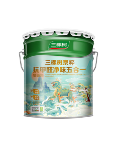 Skshu Paint Interior Latex Paint Jingcui Anti-Formaldehyde Odorless Five-in-One Wall Paint Coating 18L