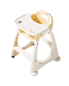 LELE Baby High Chair, Home Use KFC-Style Infant Dining Table Multi-Functional Learning Chair with Backrest 2312B