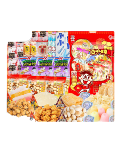Want Want Children's Snack Gift Bag 450g, Gift Pack, Mid-Autumn Festival & National Day Gift, Want Want Gift Bundle for Gifting