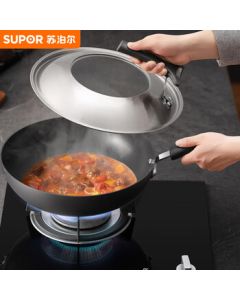 SUPOR SUPOR Non-Stick Smokeless Wok 30cm Frying Pan for Induction Cooker and Gas Stove EC30ZP02