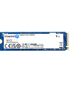 Kingston 1TB SSD M.2 (NVMe PCIe 4.0×4) NV3 Series 6000MB/s Read Speed AI PC Components